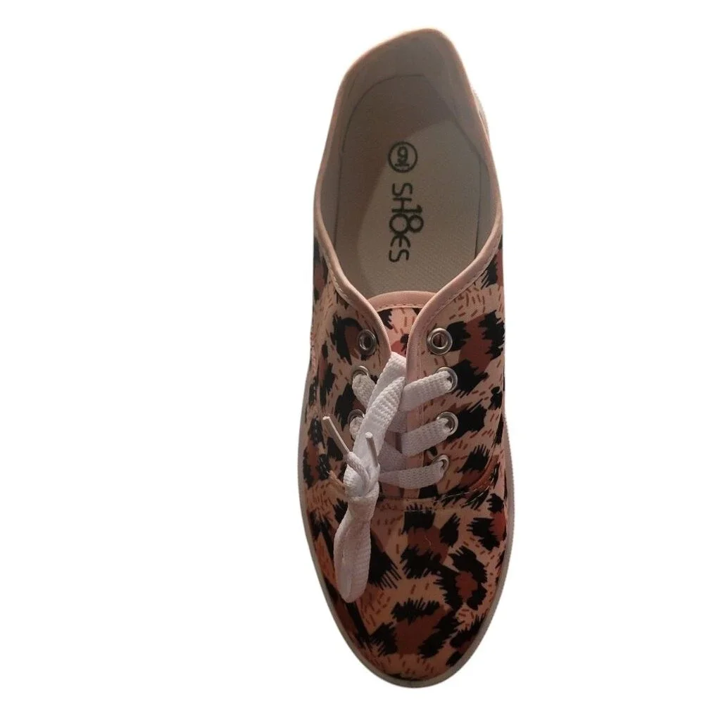 Shoes 18 Leopard Print Women's Sneakers -Sz 9 - NIP